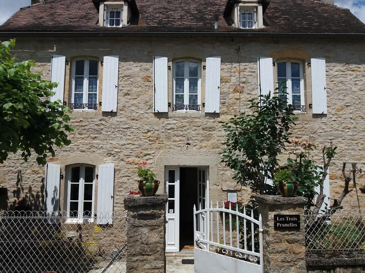 Alojamento de Acomodação e Pequeno-almoço Les Trois Prunelles Saint-Pierre-Toirac